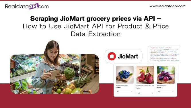 Scraping JioMart grocery prices via API Price Data