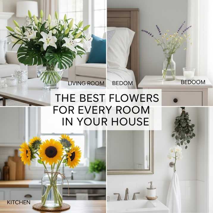 The Best Flowers for Every Room in Your House