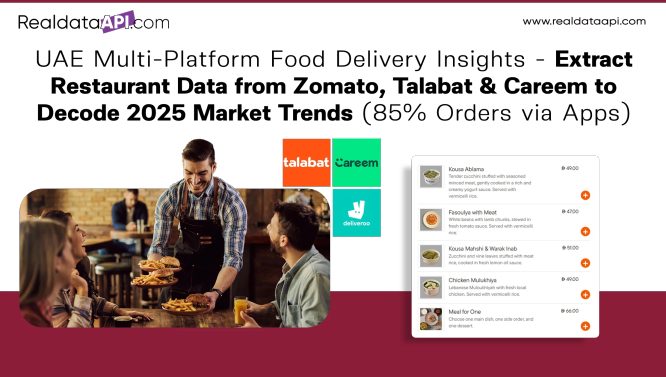 Extract Restaurant Data from Zomato, Talabat & Careem