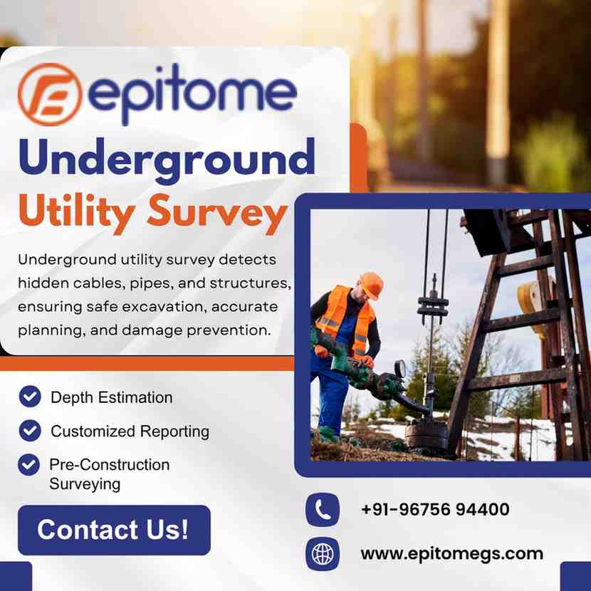 Underground Utility Survey by Epitome
