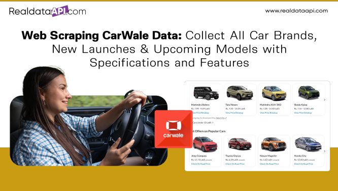 Scrape CarWale Car Data – New Launches, Specs Features
