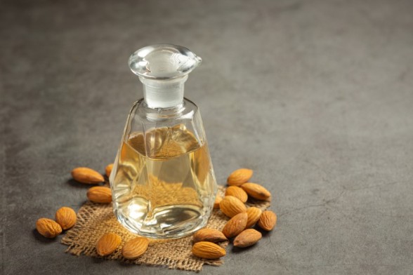 almond hair oil