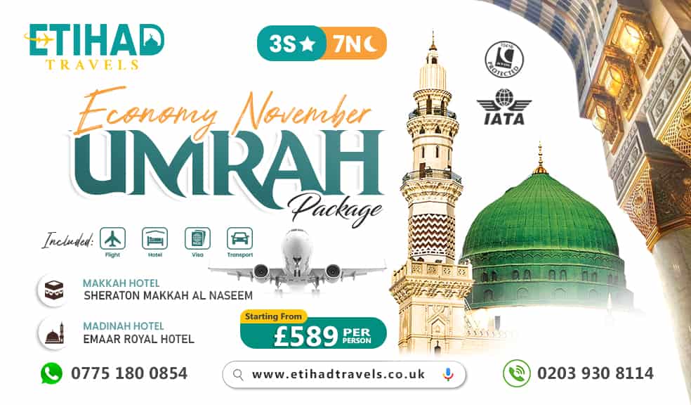 Step of Guide to Booking Your November Umrah Packages