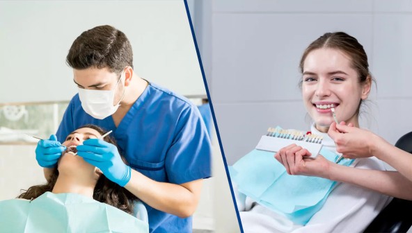 general dentist vs cosmetic dentist 1 2