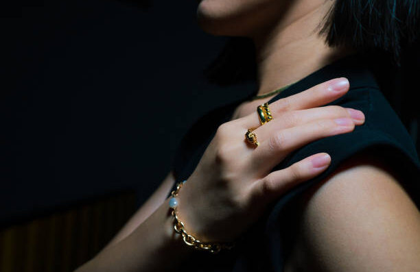 girlish gold bracelet