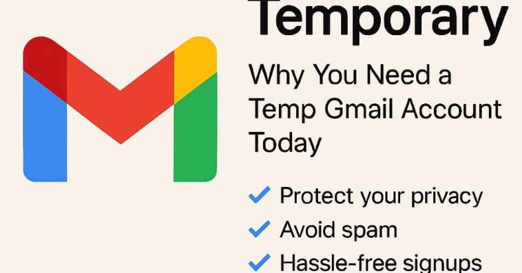gmail temporary Tempgmailer