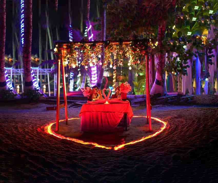 Romantic Candle Light Dinner in havelock