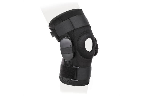 hinged knee brace support