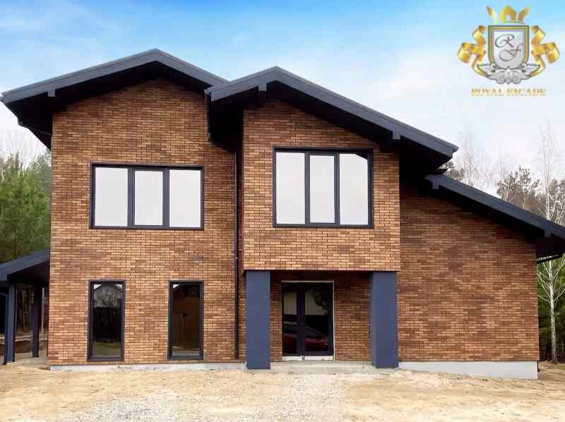 Royal Facade insulated facade panels on modern building exterior
