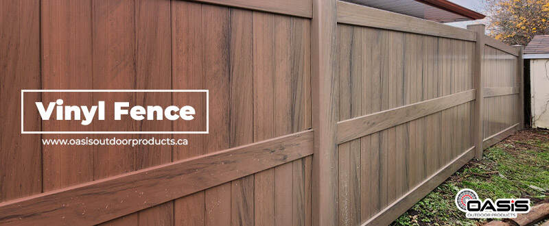 Vinyl Fence for Privacy, Security & Noise Control