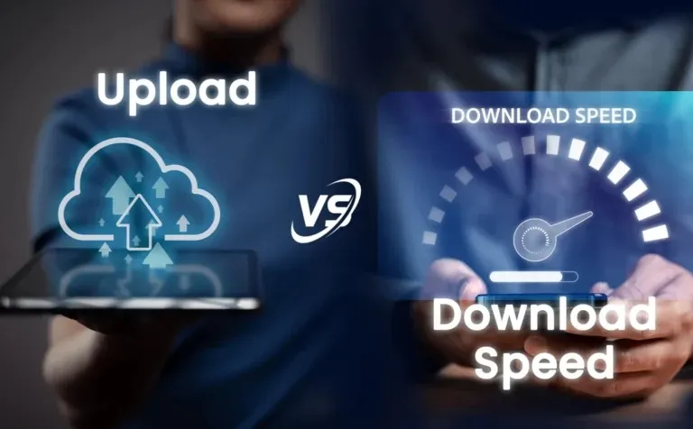 difference between upload speed and download speed