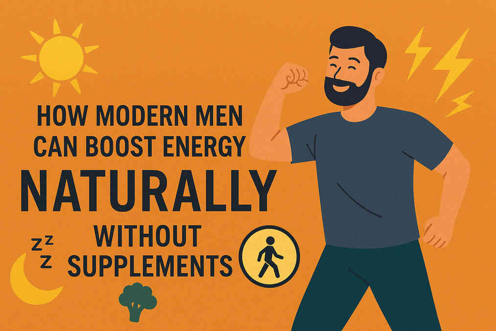How Modern Men Can Boost Energy Naturally