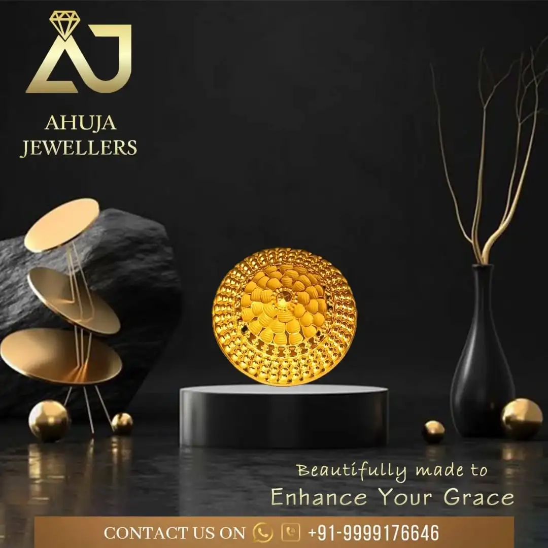 Elegant Gold Jewellery for Wedding in Chandigarh