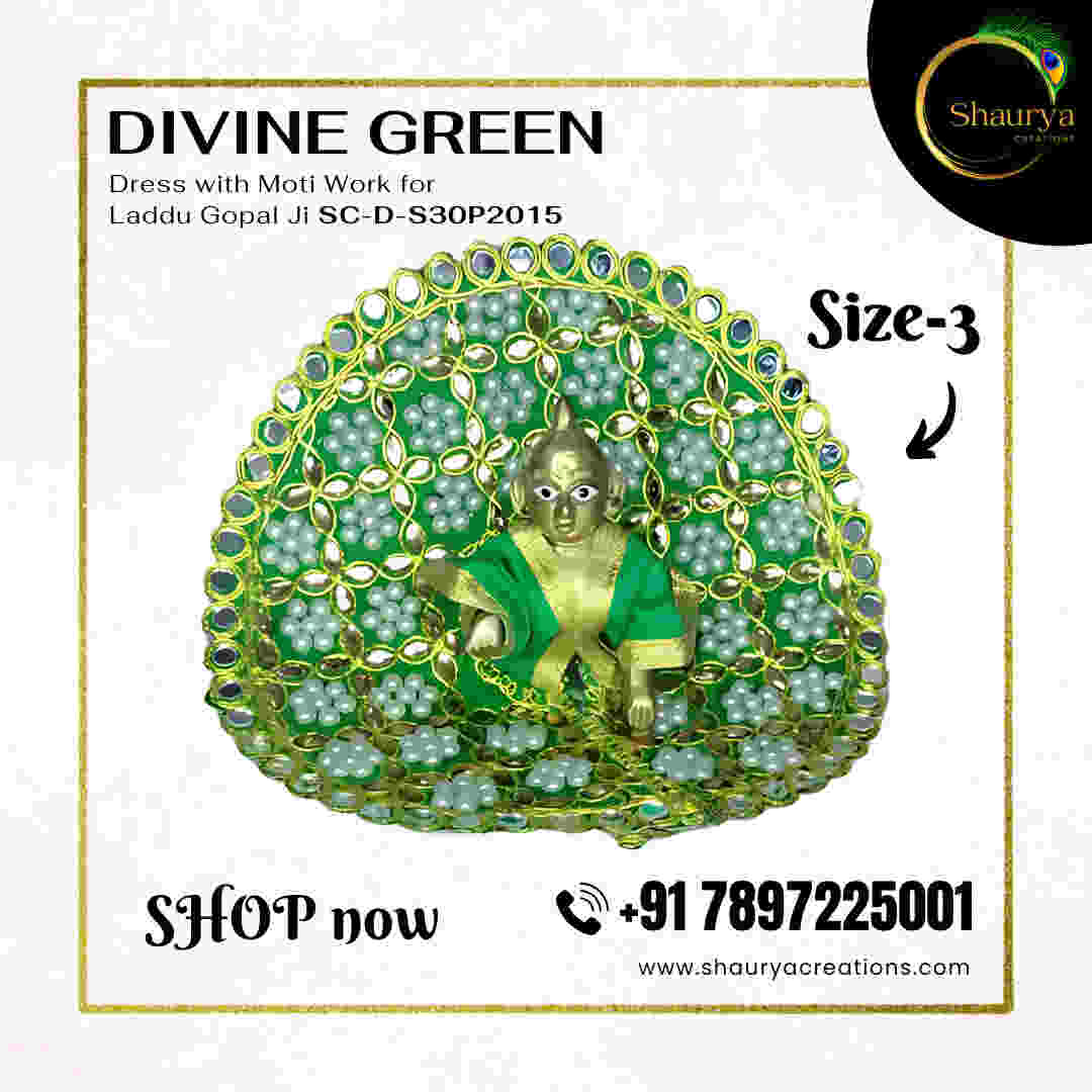 moti heavy laddu gopal dress