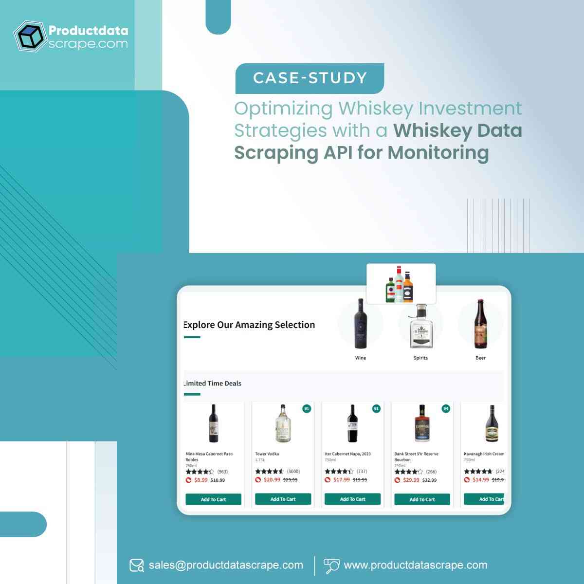 Whiskey Data Scraping API for Monitoring Market Trends