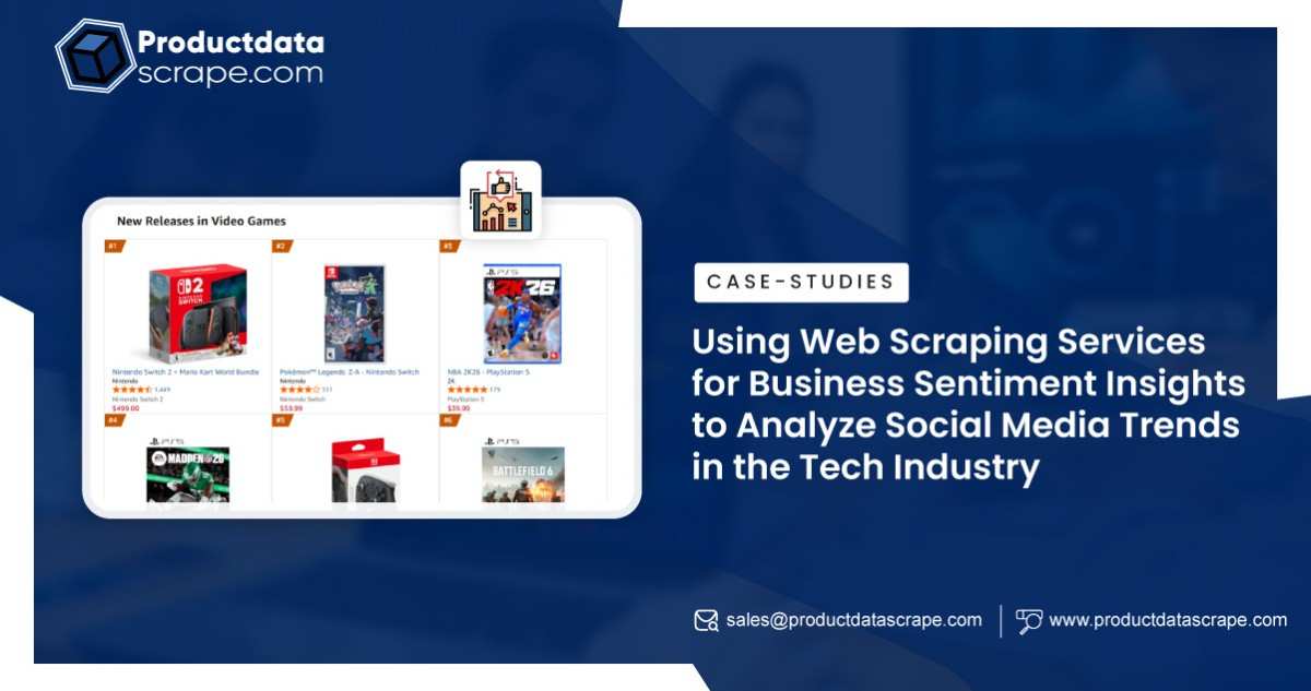 Web Scraping Services for Business Sentiment Insights