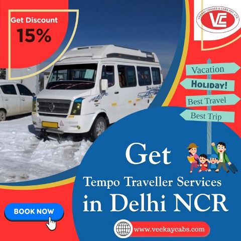 Tempo Traveller Booking For Weddings & Events in Noida